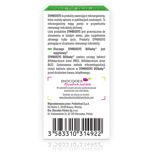 SYMBIOSYS Bifibaby, , medium