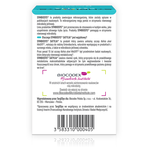 SYMBIOSYS Satylia, Programme de 1 mois, medium